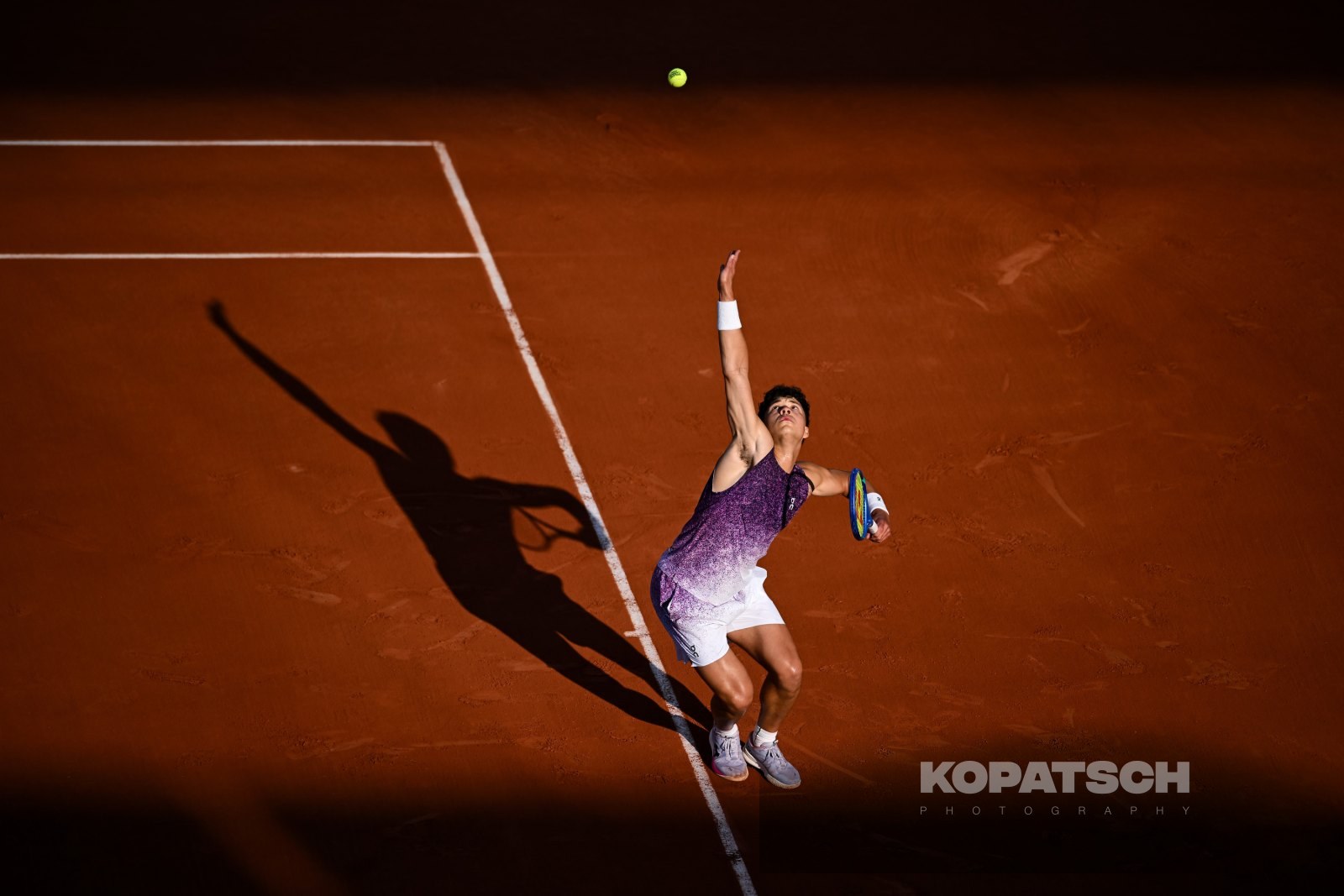 Ben Shelton of the United States — 2026 Roland Garros