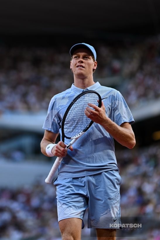 Jannik Sinner of Italy — 2026 Roland Garros
