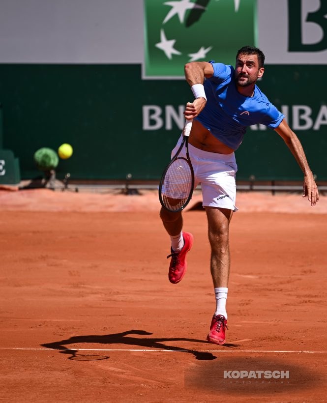 Marin Cilic of Croatia — 2026 Roland Garros
