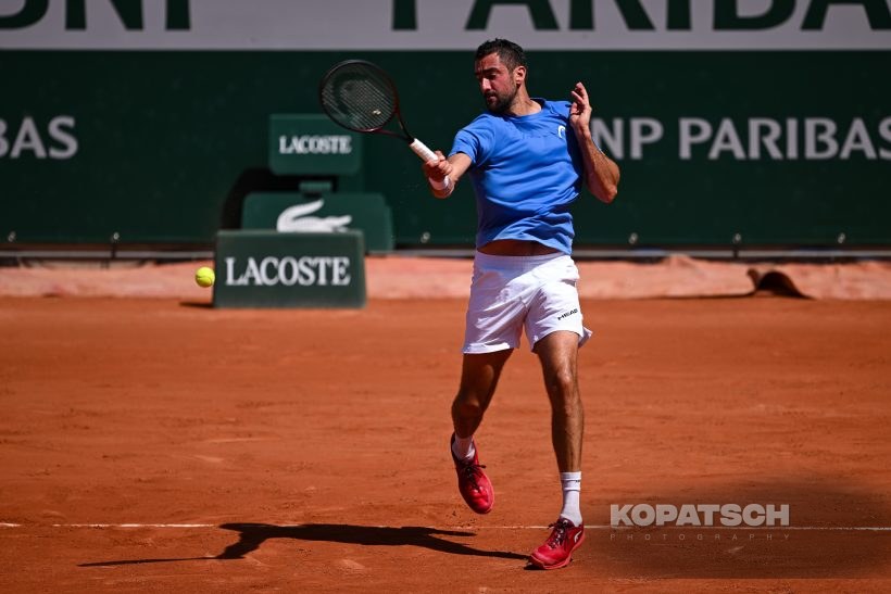 Marin Cilic of Croatia — 2026 Roland Garros