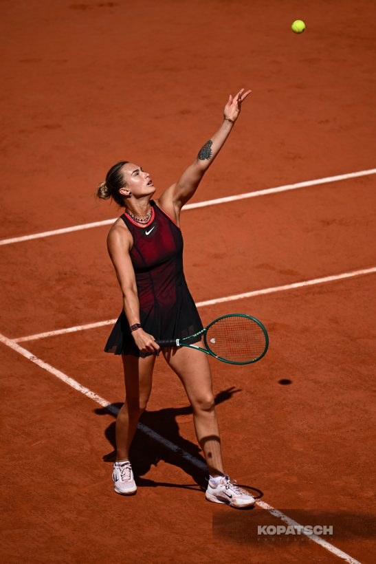 Aryna Sabalenka of Belarus — 2026 Roland Garros