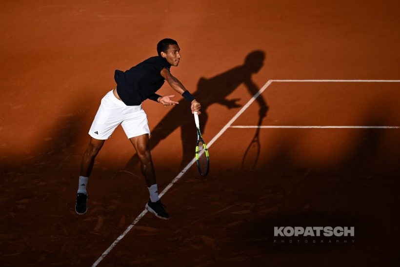 Felix Auger Aliassime of Canada — 2026 Roland Garros