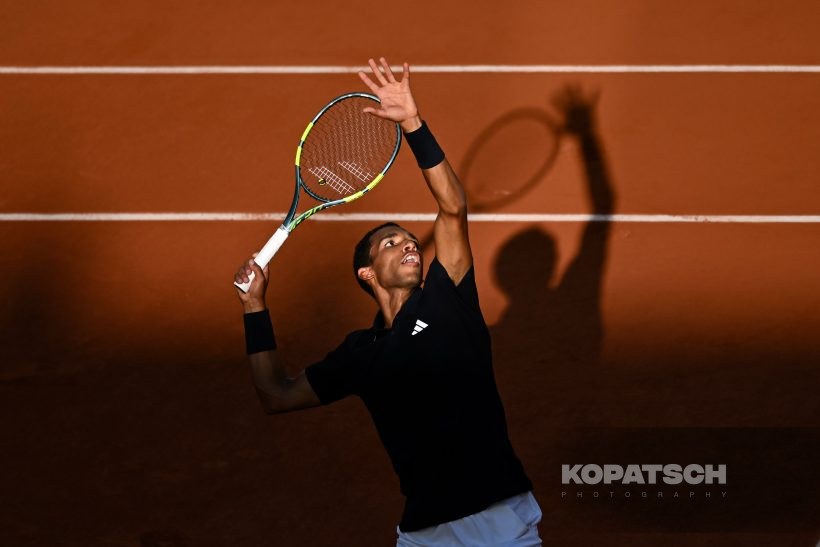 Felix Auger Aliassime of Canada — 2026 Roland Garros