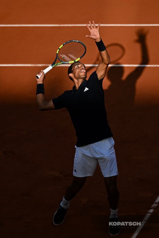 Felix Auger Aliassime of Canada — 2026 Roland Garros