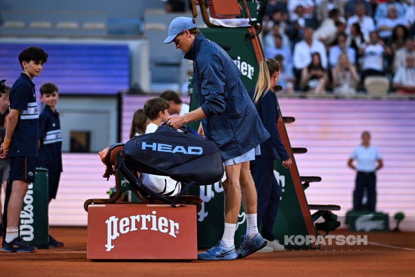 Jannik Sinner of Italy — 2026 Roland Garros
