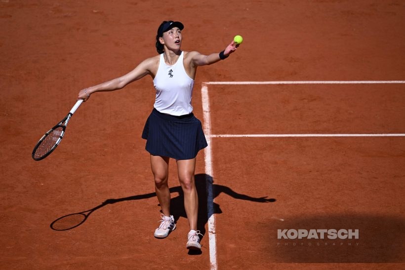 Xinyu Wang of China — 2026 Roland Garros