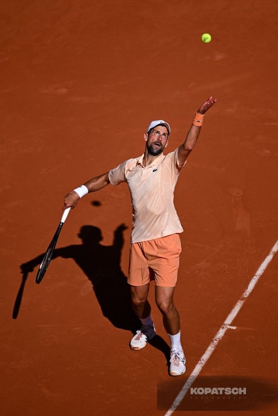 Novak Djokovic of Serbia — 2026 Roland Garros