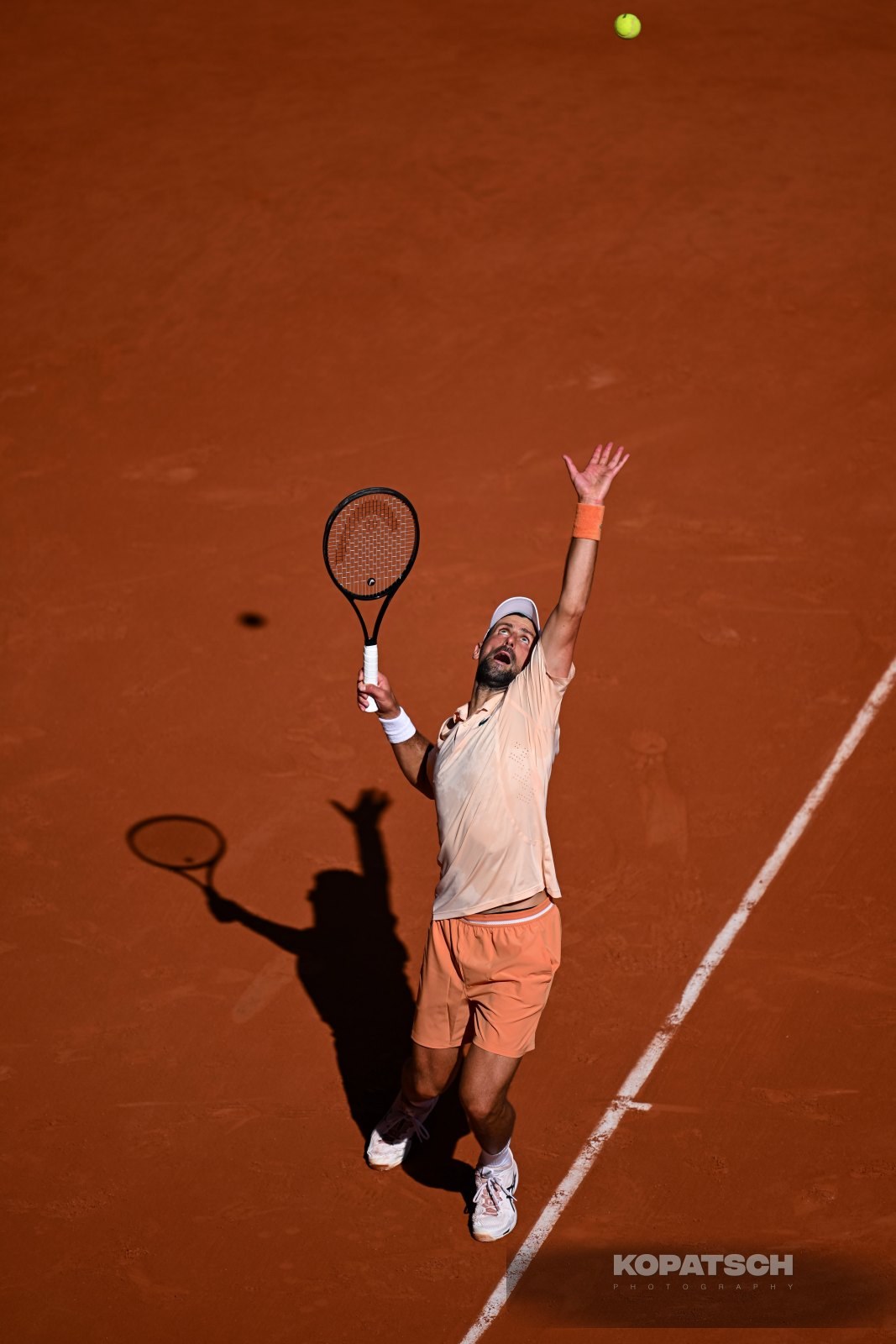 Novak Djokovic of Serbia — 2026 Roland Garros