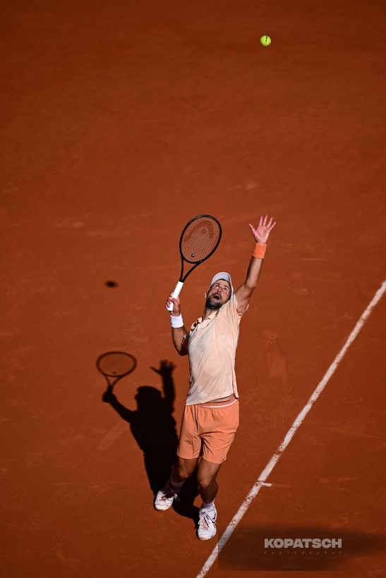 Novak Djokovic of Serbia — 2026 Roland Garros