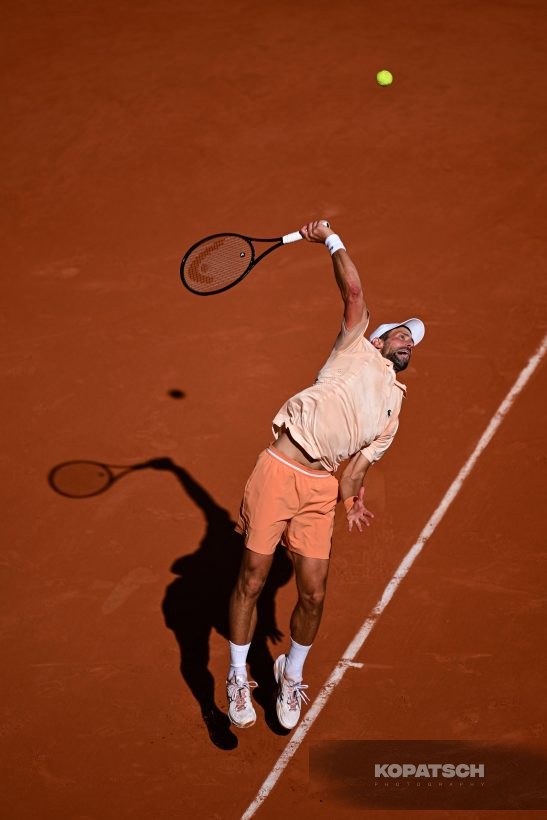 Novak Djokovic of Serbia — 2026 Roland Garros
