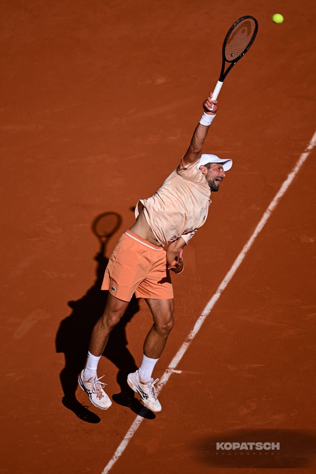 Novak Djokovic of Serbia — 2026 Roland Garros
