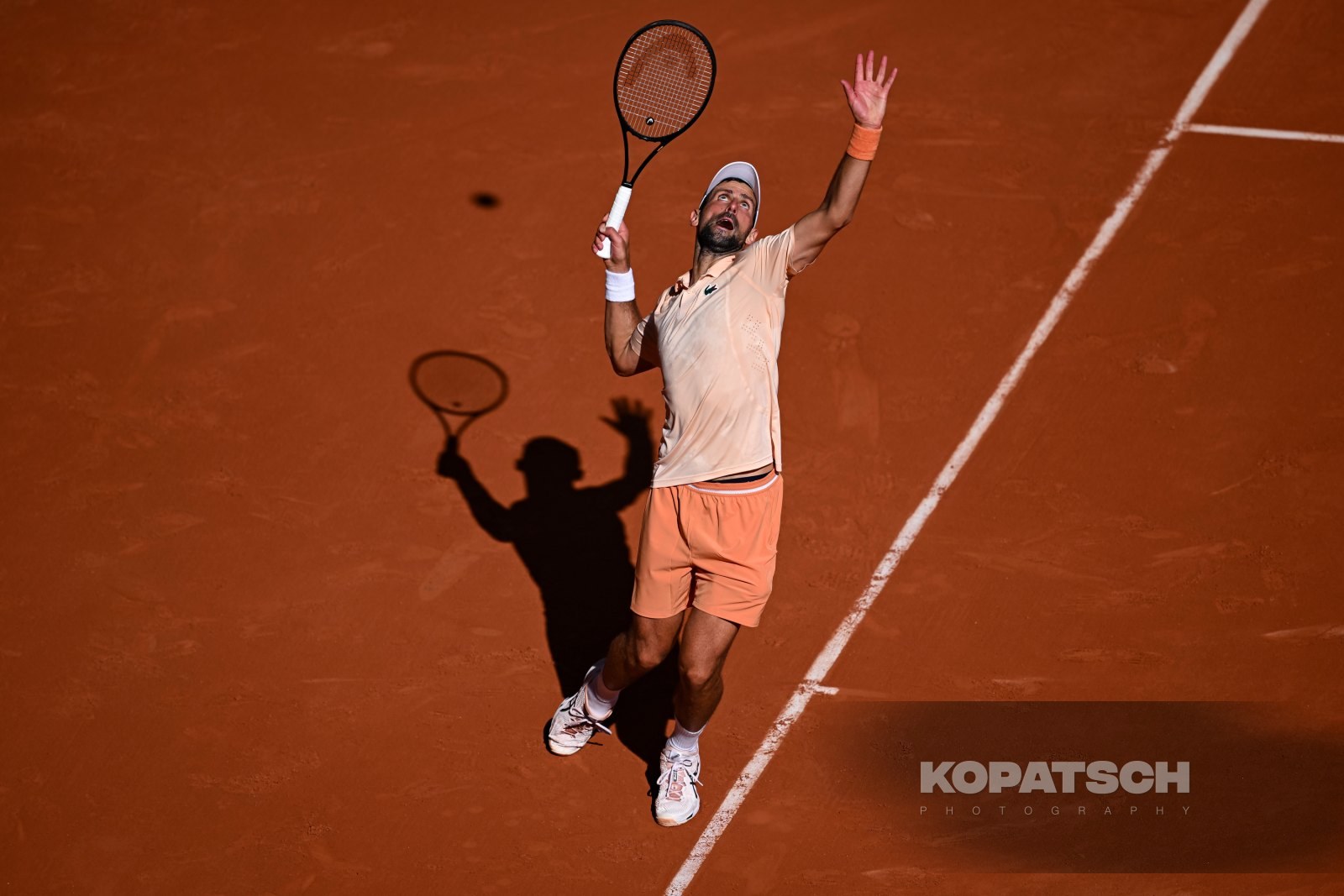 Novak Djokovic of Serbia — 2026 Roland Garros