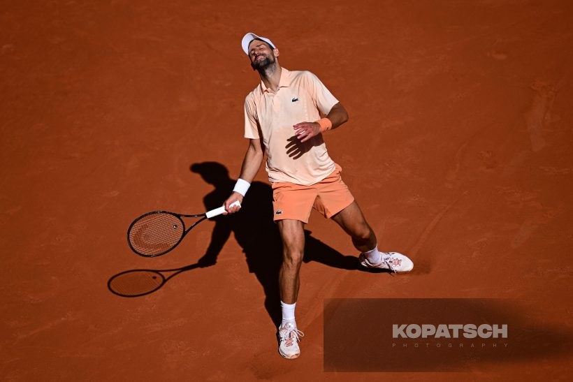 Novak Djokovic of Serbia — 2026 Roland Garros