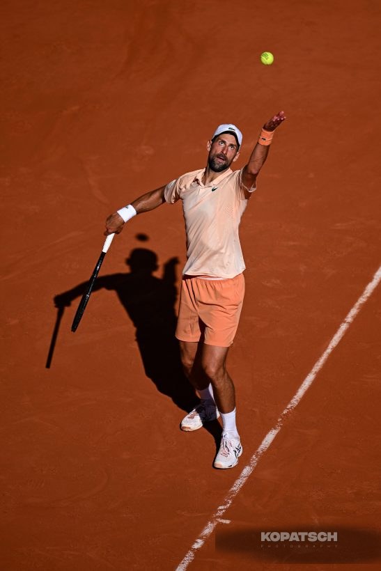 Novak Djokovic of Serbia — 2026 Roland Garros
