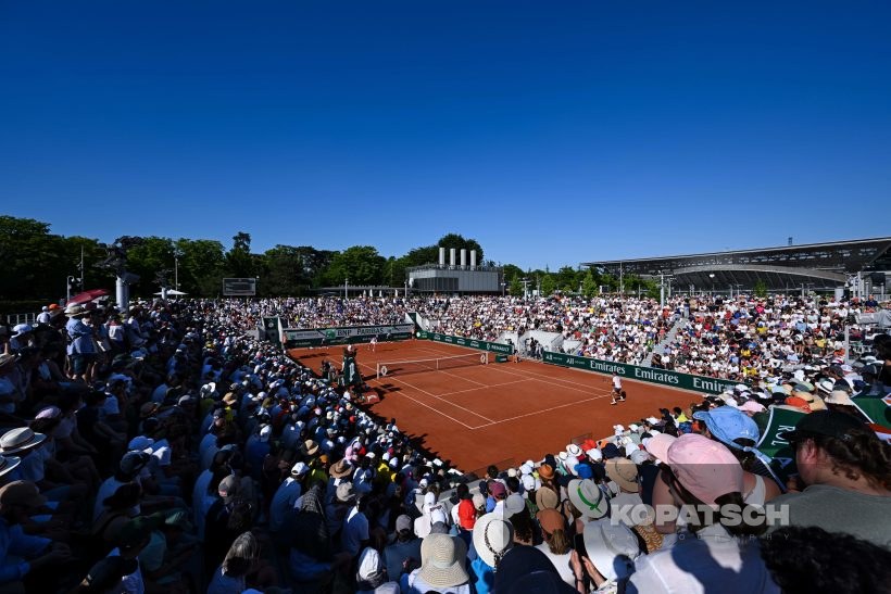 A general view — 2026 Roland Garros