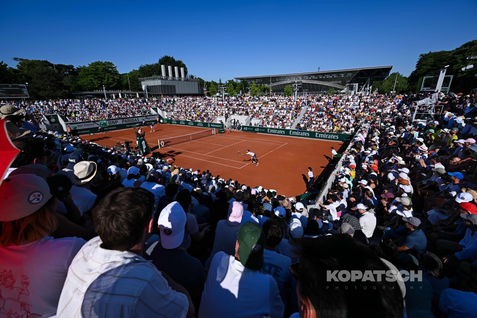 A general view — 2026 Roland Garros