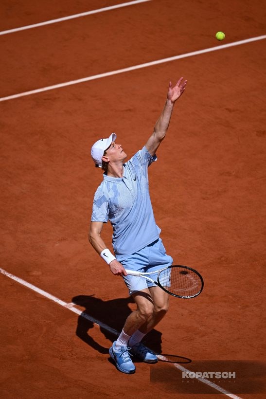 Jannik Sinner of Italy — 2026 Roland Garros
