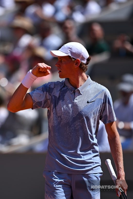 Jannik Sinner of Italy — 2026 Roland Garros