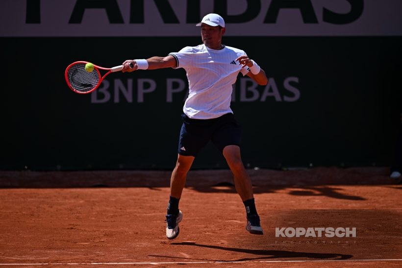 Yibing Wu of China — 2026 Roland Garros