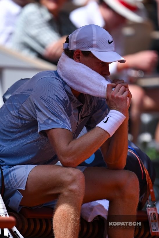 Jannik Sinner of Italy — 2026 Roland Garros