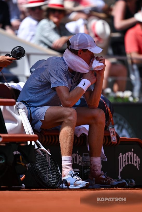 Jannik Sinner of Italy — 2026 Roland Garros