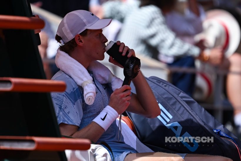 Jannik Sinner of Italy — 2026 Roland Garros