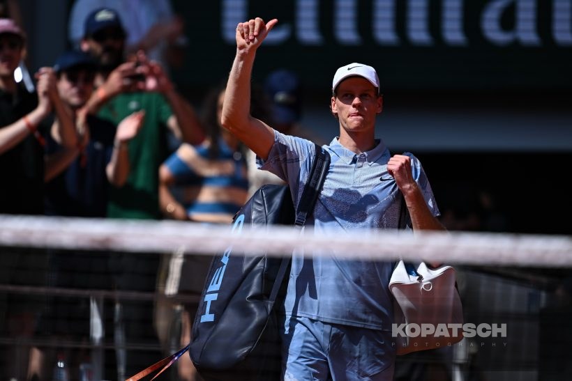 Jannik Sinner of Italy — 2026 Roland Garros