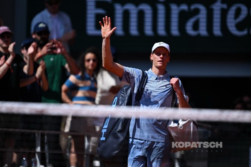 Jannik Sinner of Italy — 2026 Roland Garros