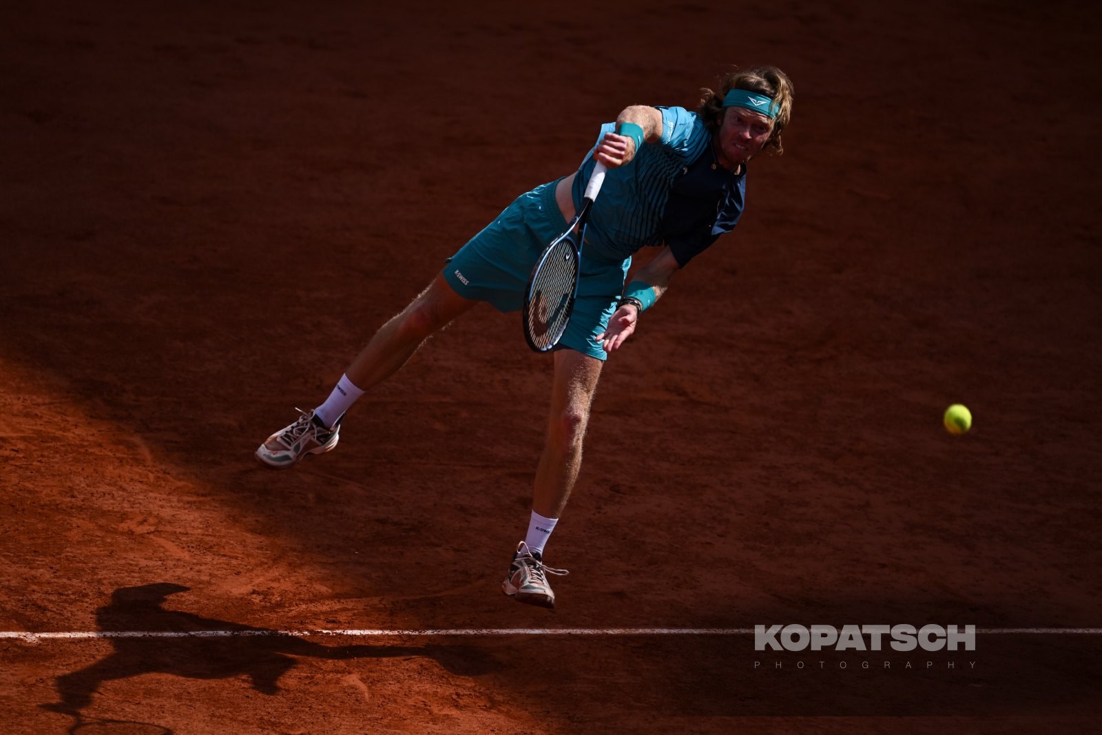 Andrey Rublev of Russia — 2026 Roland Garros