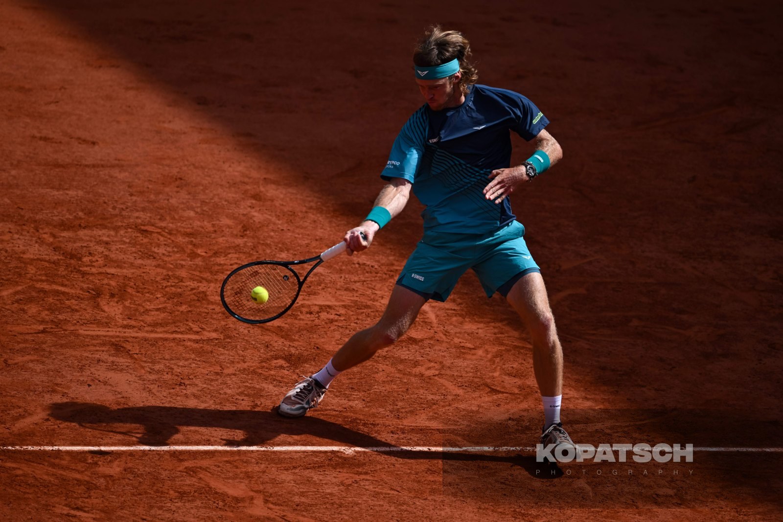 Andrey Rublev of Russia — 2026 Roland Garros