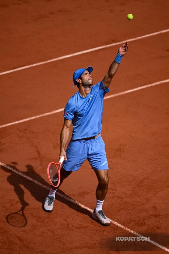 Nuno Borges of Portugal — 2026 Roland Garros