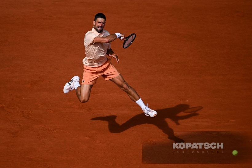 Novak Djokovic of Serbia — 2026 Roland Garros