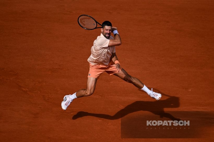 Novak Djokovic of Serbia — 2026 Roland Garros