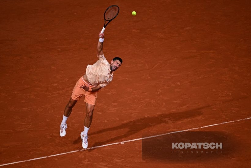 Novak Djokovic of Serbia — 2026 Roland Garros
