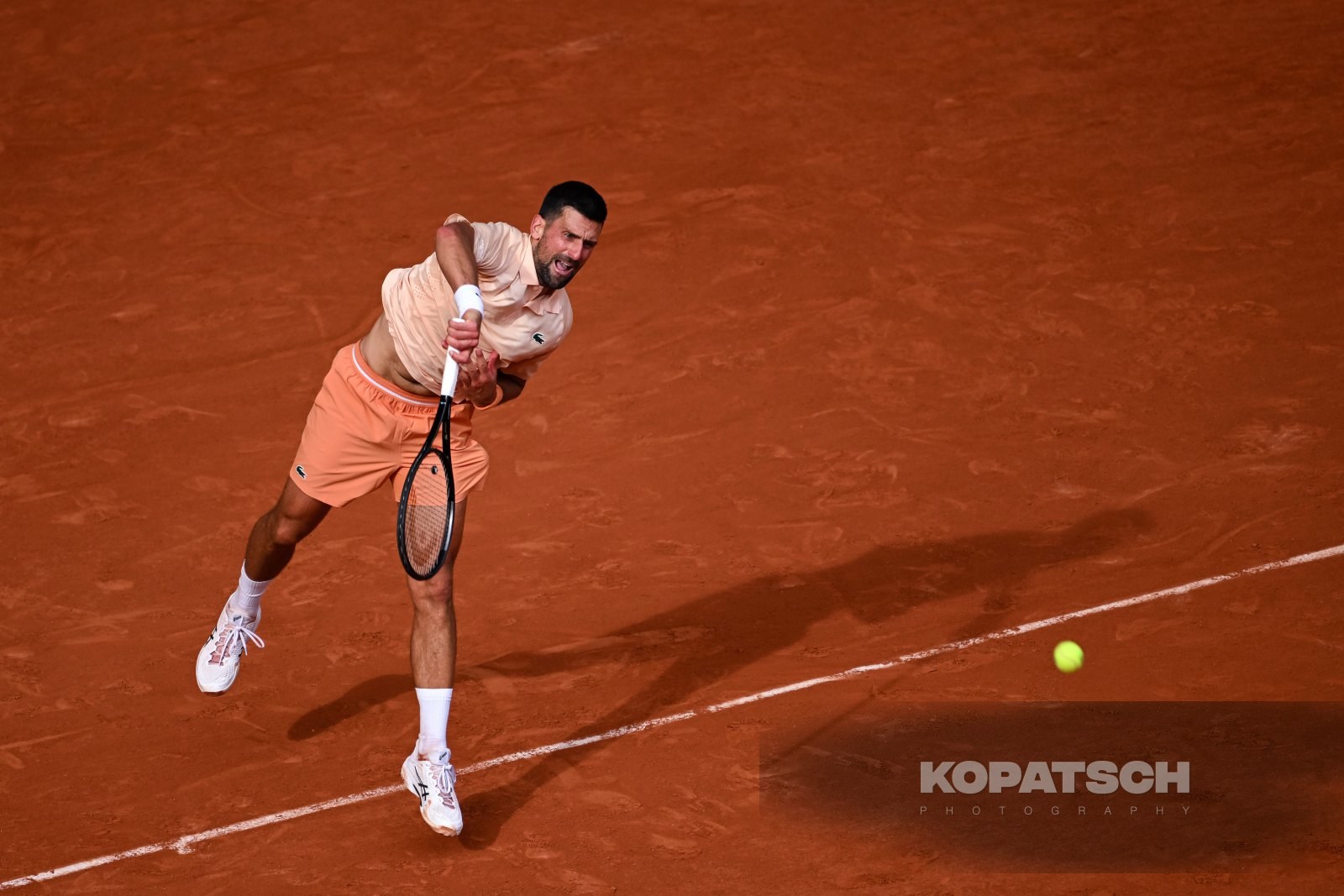 Novak Djokovic of Serbia — 2026 Roland Garros