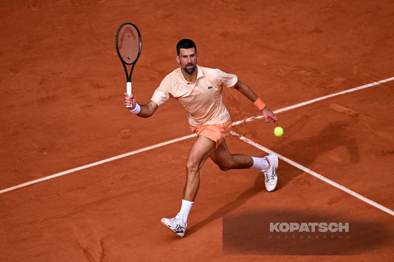 Novak Djokovic of Serbia — 2026 Roland Garros