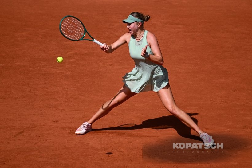 Amanda Anisimova of the United States — 2026 Roland Garros