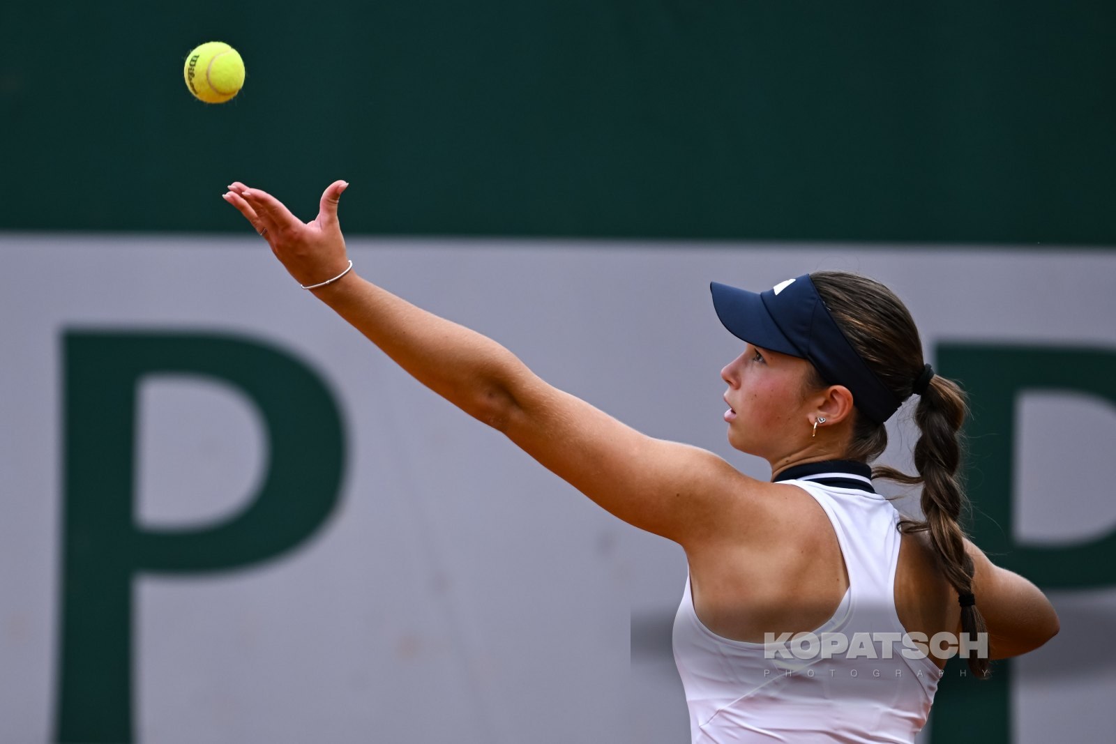 Polina Skliar of Ukraine — 2026 Roland Garros