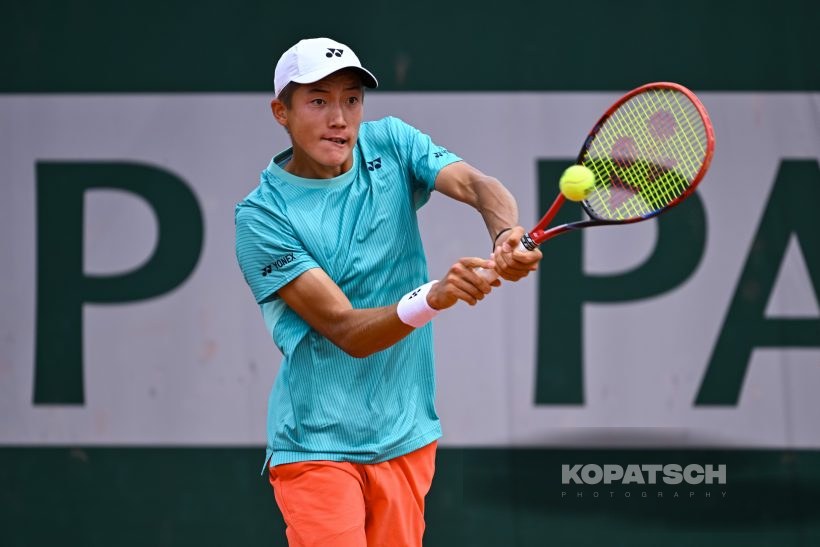 Damir Zhalgasbay of Kazakhstan — 2026 Roland Garros