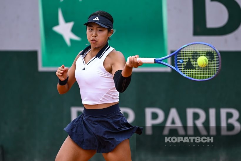 Ruien Zhang of China — 2026 Roland Garros