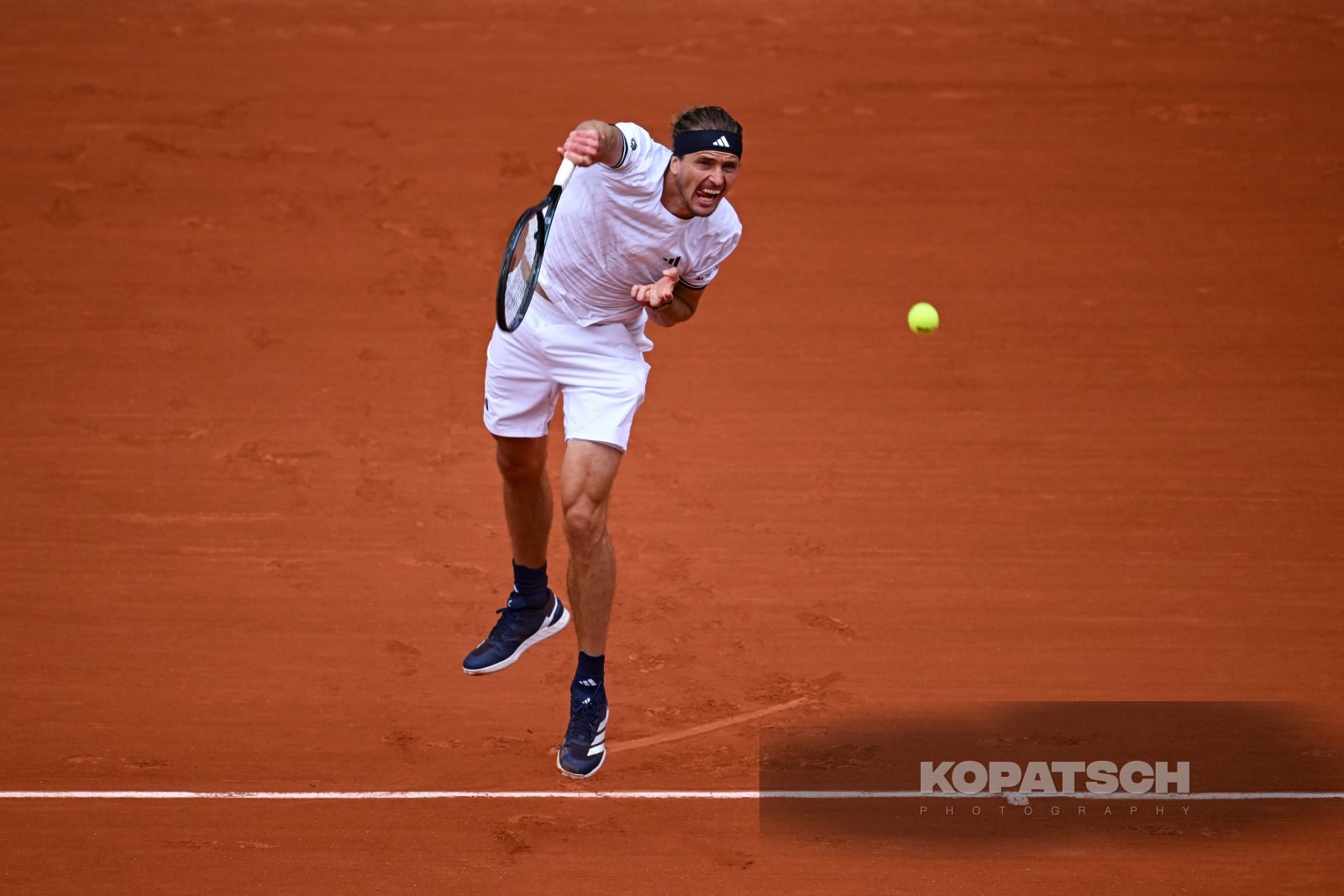 Alexander Zverev of Germany — 2026 Roland Garros