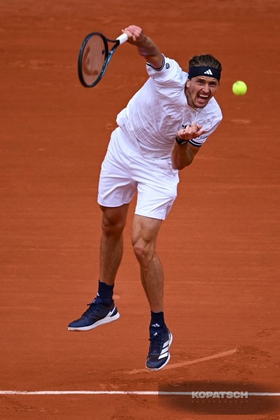 Alexander Zverev of Germany — 2026 Roland Garros
