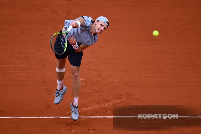 Jesper de Jong of the Netherlands — 2026 Roland Garros