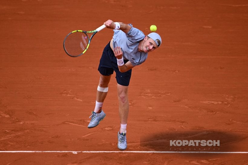Jesper de Jong of the Netherlands — 2026 Roland Garros