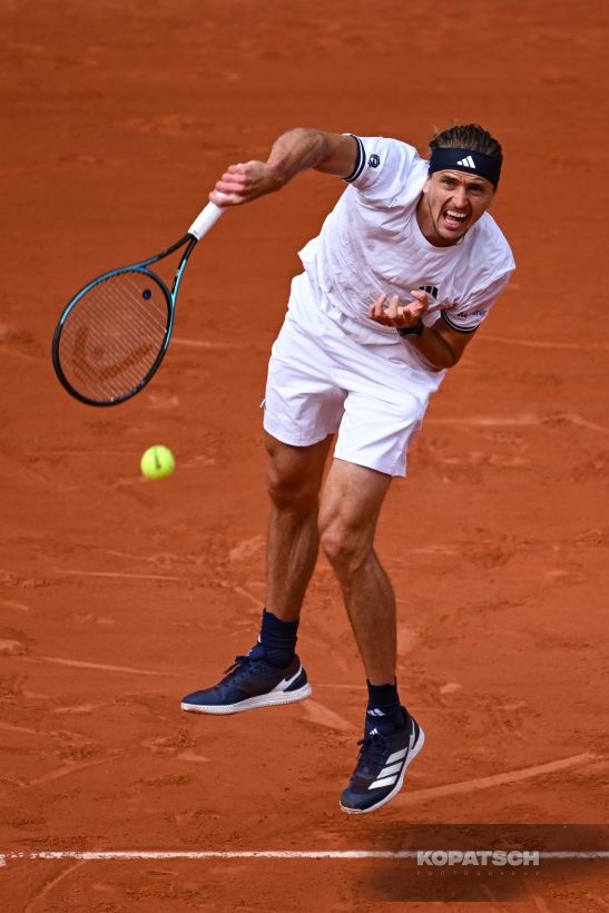 Alexander Zverev of Germany — 2026 Roland Garros
