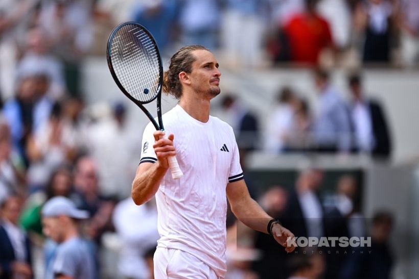 Alexander Zverev of Germany — 2026 Roland Garros