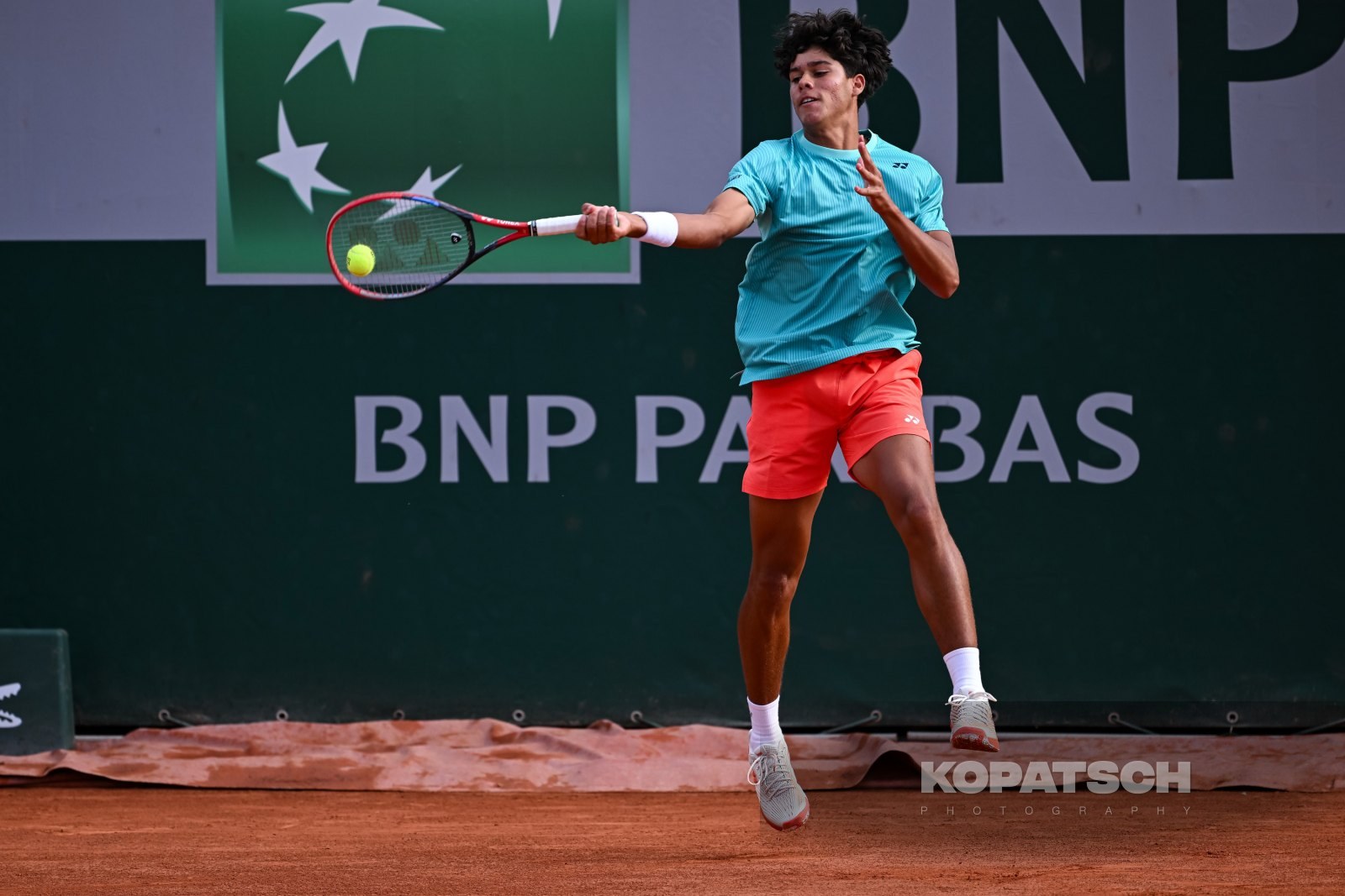 Yannik Alvarez of Puerto Rico — 2026 Roland Garros