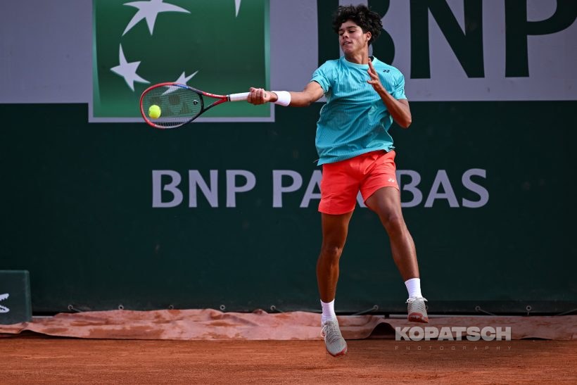 Yannik Alvarez of Puerto Rico — 2026 Roland Garros