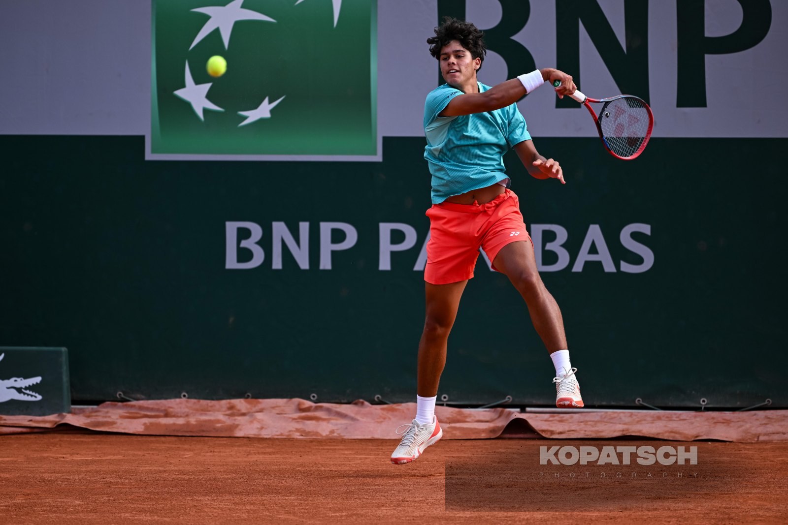 Yannik Alvarez of Puerto Rico — 2026 Roland Garros