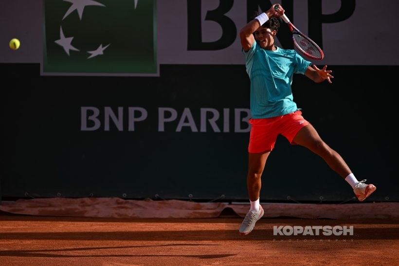 Yannik Alvarez of Puerto Rico — 2026 Roland Garros
